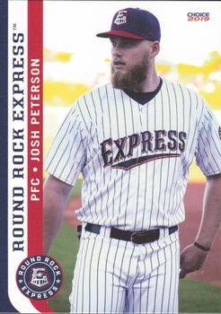 2019 Choice Round Rock Express #33 Josh Peterson Front