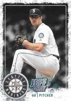 2011 Seattle Mariners #7 Jeff Gray Front