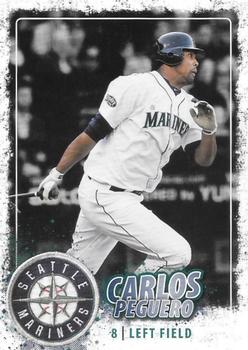 2011 Seattle Mariners #15 Carlos Peguero Front