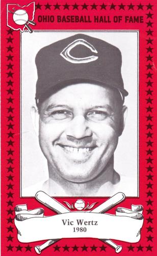1982-91 Ohio Baseball Hall of Fame #54 Vic Wertz Front