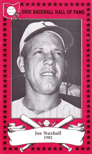 1982-91 Ohio Baseball Hall of Fame #63 Joe Nuxhall Front