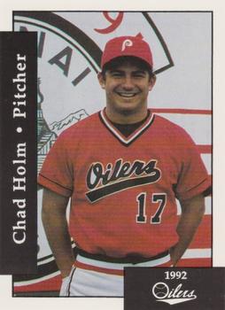 1992 Peninsula Oilers #10 Chad Holm Front