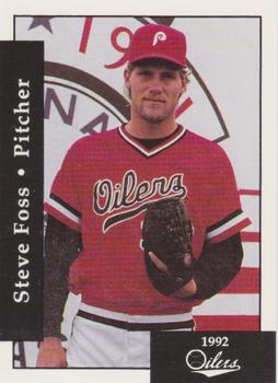 1992 Peninsula Oilers #28 Steve Foss Front