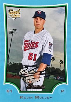2009 Bowman Draft Picks & Prospects - Blue #BDP7 Kevin Mulvey Front