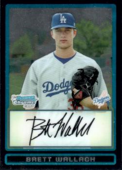 2009 Bowman Draft Picks & Prospects - Chrome Prospects #BDPP74 Brett Wallach Front