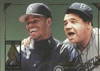 1995 Megacards Babe Ruth - Promos #21 Babe and Today's Best Front