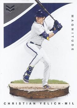 2020 Panini Chronicles - Magnitude #5 Christian Yelich Front