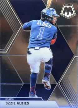 2020 Panini Chronicles - Mosaic #90 Ozzie Albies Front
