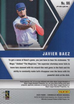 2020 Panini Chronicles - Mosaic #96 Javier Baez Back