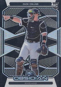 2020 Panini Chronicles - Obsidian #18 Zack Collins Front