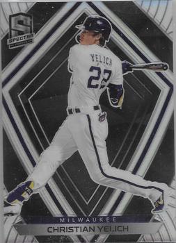2020 Panini Chronicles - Spectra #89 Christian Yelich Front