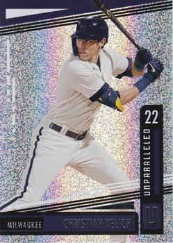 2020 Panini Chronicles - Unparalleled #18 Christian Yelich Front