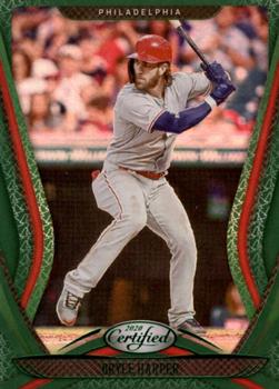 2020 Panini Chronicles - Certified Green #8 Bryce Harper Front