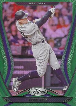 2020 Panini Chronicles - Certified Green #23 Aaron Judge Front