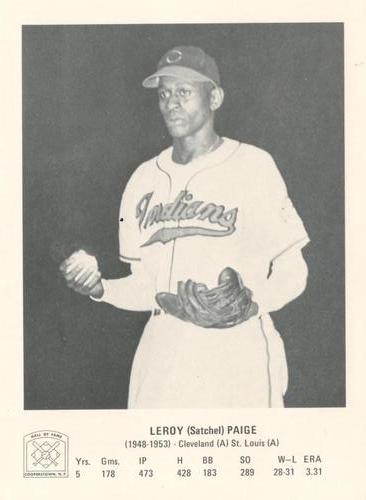 1973 Hall of Fame Picture Pack #NNO Satchel Paige Front
