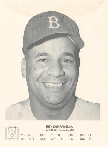 1973 Hall of Fame Picture Pack #NNO Roy Campanella Front