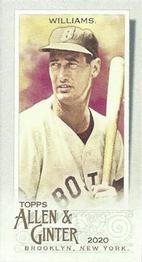 2020 Topps Allen & Ginter - Mini Exclusives Extended #360 Ted Williams Front