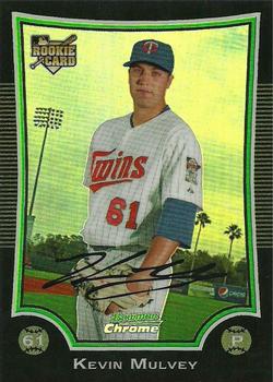 2009 Bowman Draft Picks & Prospects - Chrome Refractors #BDP7 Kevin Mulvey Front