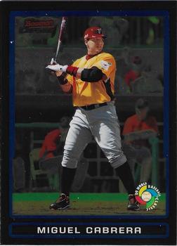 2009 Bowman Draft Picks & Prospects - Chrome WBC Prospects #BDPW26 Miguel Cabrera Front