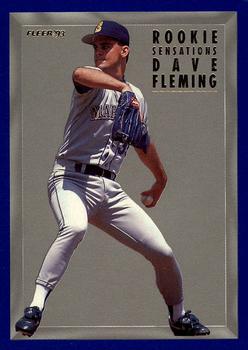 1993 Fleer - Rookie Sensations (Series One) #5 Dave Fleming Front