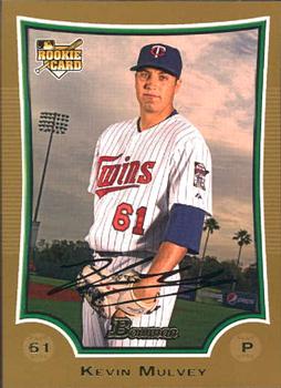 2009 Bowman Draft Picks & Prospects - Gold #BDP7 Kevin Mulvey Front