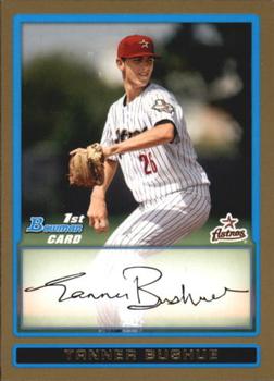 2009 Bowman Draft Picks & Prospects - Prospects Gold #BDPP1 Tanner Bushue Front