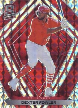 2020 Panini Chronicles - Spectra Red #91 Dexter Fowler Front