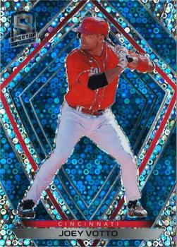 2020 Panini Chronicles - Spectra Neon Blue #47 Joey Votto Front