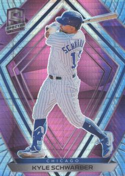 2020 Panini Chronicles - Spectra Neon Pink #78 Kyle Schwarber Front