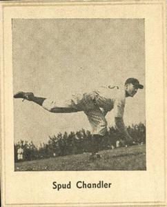 1947 Sports Exchange Miniatures (W602) #NNO Spud Chandler Front