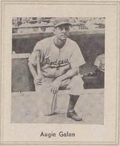 1947 Sports Exchange Miniatures (W602) #NNO Augie Galan Front