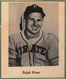 1947 Sports Exchange Miniatures (W602) #NNO Ralph Kiner Front