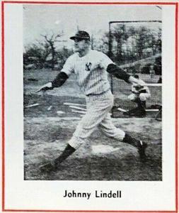 1947 Sports Exchange Miniatures (W602) #NNO Johnny Lindell Front