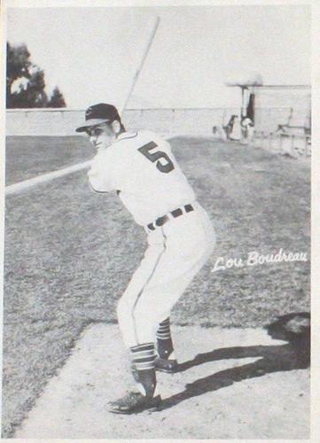 1949 All Star Photo Pack #NNO Lou Boudreau Front