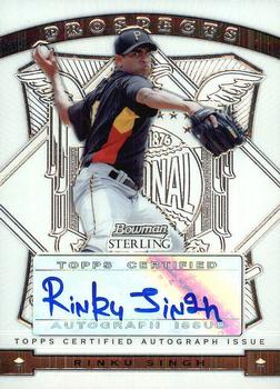 2009 Bowman Sterling - Prospects #BSP-RS Rinku Singh Front