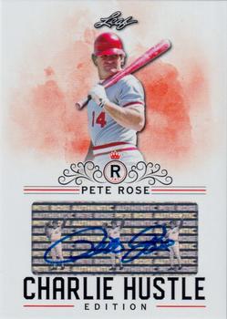 2020 Leaf Pete Rose Charlie Hustle Edition - Autographs #AU-03 Pete Rose Front