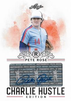 2020 Leaf Pete Rose Charlie Hustle Edition - Autographs #AU-08 Pete Rose Front