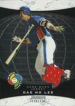 2009 Bowman Sterling - WBC Relics #BCR-DL Dae Ho Lee Front