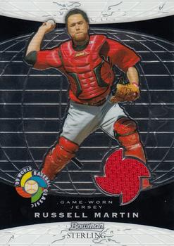 2009 Bowman Sterling - WBC Relics #BCR-RM Russell Martin Front