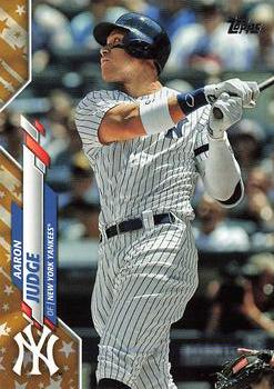 2020 Topps - Gold Star #7 Aaron Judge Front