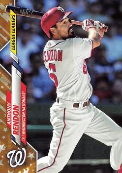 2020 Topps - Gold Star #11 Anthony Rendon Front