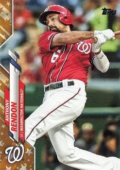 2020 Topps - Gold Star #14 Anthony Rendon Front