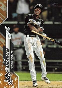 2020 Topps - Gold Star #28 Tim Anderson Front
