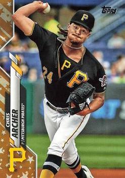 2020 Topps - Gold Star #59 Chris Archer Front