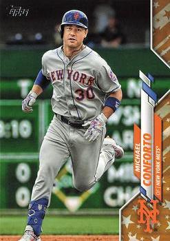 2020 Topps - Gold Star #75 Michael Conforto Front