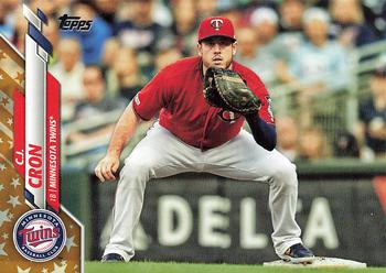 2020 Topps - Gold Star #154 C.J. Cron Front