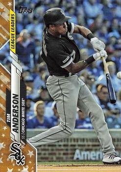 2020 Topps - Gold Star #302 Tim Anderson Front