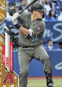 2020 Topps - Gold Star #373 Kevin Cron Front
