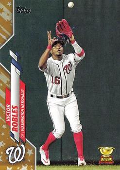 2020 Topps - Gold Star #547 Victor Robles Front
