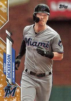 2020 Topps - Gold Star #592 Corey Dickerson Front